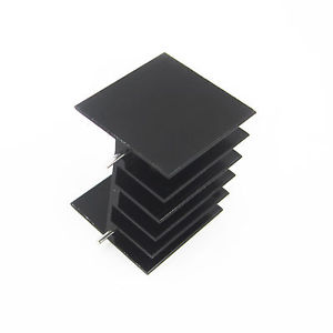 25x30x25mm Heatsink Black For L298N - (AD26194)