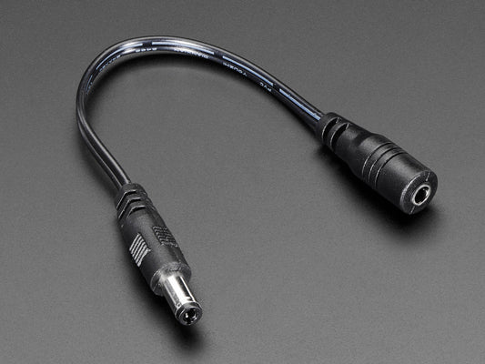 3.5 / 1.3mm or 3.8 / 1.1mm to 5.5 / 2.1mm DC Jack Adapter Cable [PID:2788] - (AD34131)