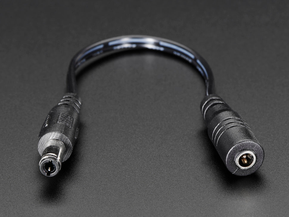 3.5 / 1.3mm or 3.8 / 1.1mm to 5.5 / 2.1mm DC Jack Adapter Cable [PID:2788] - (AD34131)