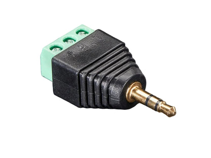 3-Pin Green Audio Adapter 3.5mm Male - (AD50884)