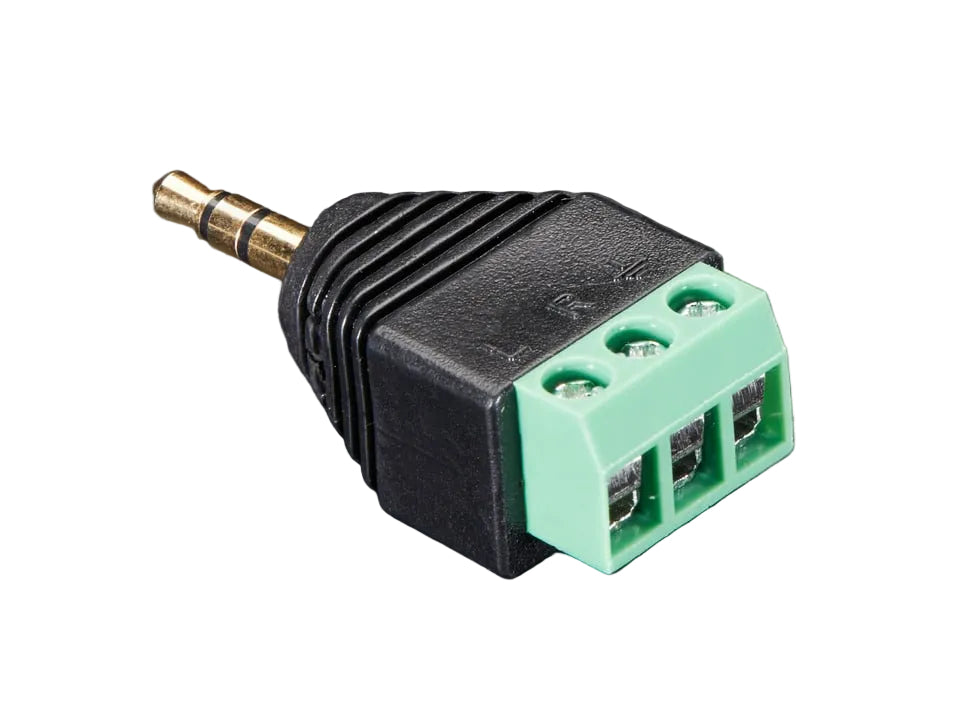 3-Pin Green Audio Adapter 3.5mm Male - (AD50884)