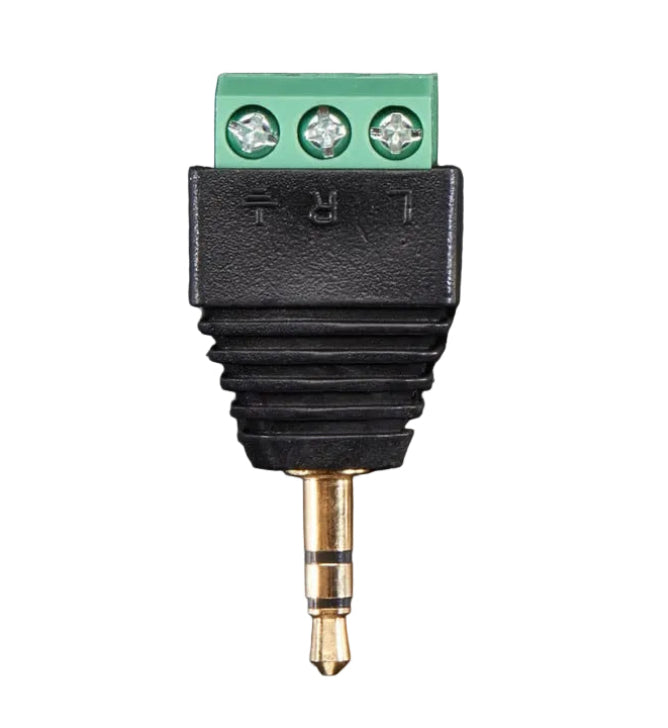 3-Pin Green Audio Adapter 3.5mm Male - (AD50884)