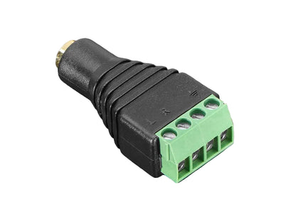 4-Pin Green Audio Adapter 3.5mm Female - (AD50891)