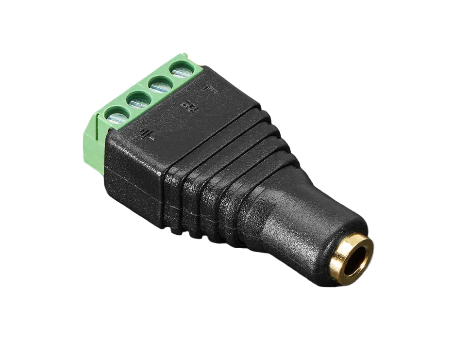 4-Pin Green Audio Adapter 3.5mm Female - (AD50891)