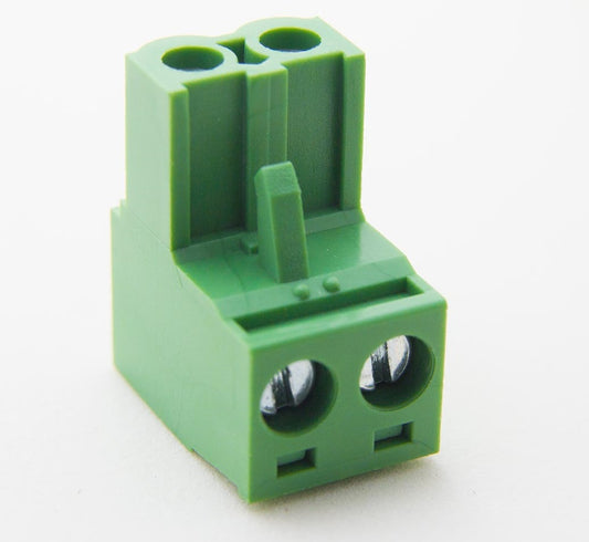 2 Pin Female Plug-in Type Vertical Terminal Block 5mm - (AD16760)