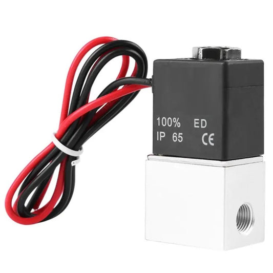 2V025 (110VAC) Aluminum Solenoid Valve 2-Way Normally Closed - IP65 - (AD5601)