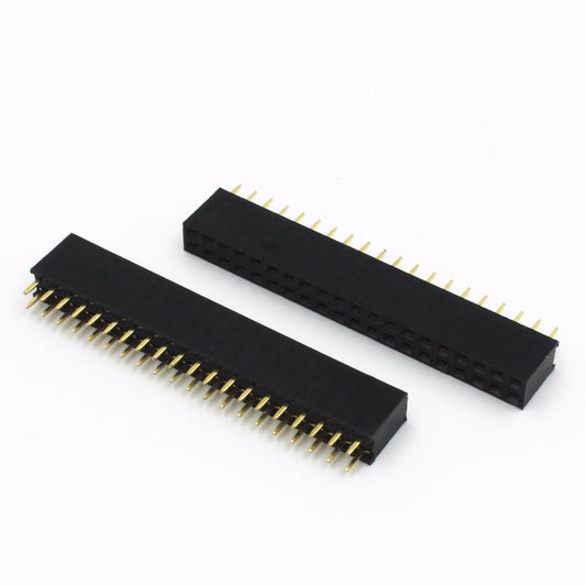 2x20 2.54mm Pin Double Row Female Header - (AD1625)