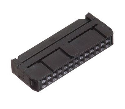 2x13 Female Ribbon Crimp Connector - 26 Pin - (AD22975)