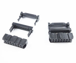 2x7 Female Ribbon Crimp Connector - 14 Pin - (AD22946)