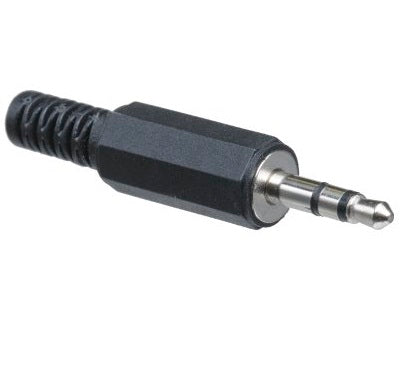 P-105A 3.5mm Stereo Plastic Plug - (AD3352)