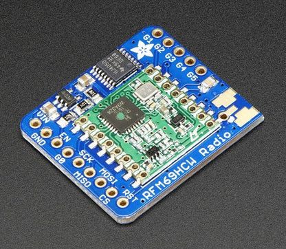 Adafruit RFM69HCW Transceiver Radio Breakout - 868 or 915 MHz [PID:3070] - (AD16091)