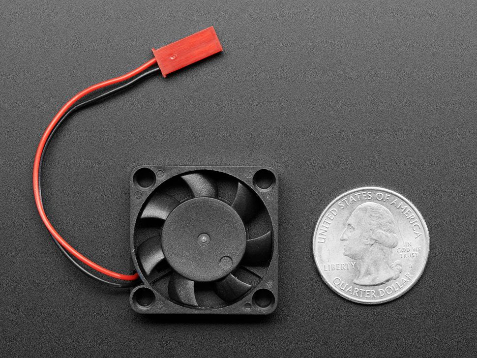 5V Miniature Cooling Fan for Raspberry Pi (and Other Computers) - (AD28817)