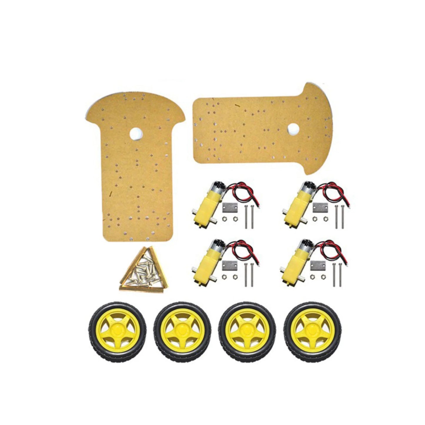 4WD Smart Robot Car Chassis Kit - (AD40931)