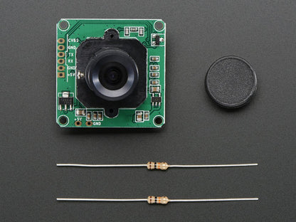 TTL Serial JPEG Camera with NTSC Video [PID:397] - (AD5807)
