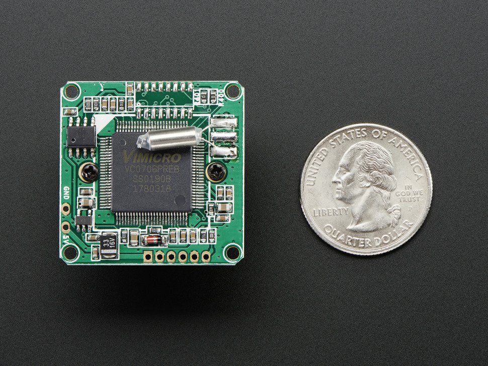 TTL Serial JPEG Camera with NTSC Video [PID:397] - (AD5807)