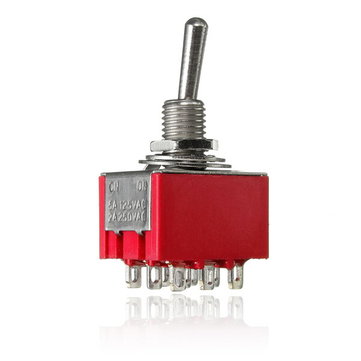 3PDT Mini Toggle Switch ON-ON - (AD5232)