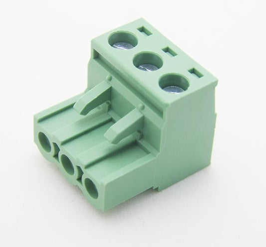 3 Pin Female Plug-in Type Vertical Terminal Block 5mm - (AD27719)