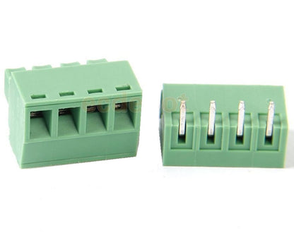 4 Pin Terminal Block Connector 3.5mm Pitch (Male & Female) - (AD16755)