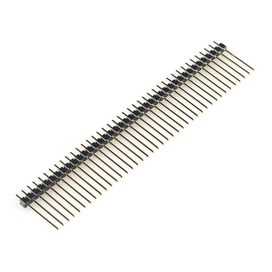 40Pin 2.54mm 20mm Long Header Male Breakable - (AD18522)