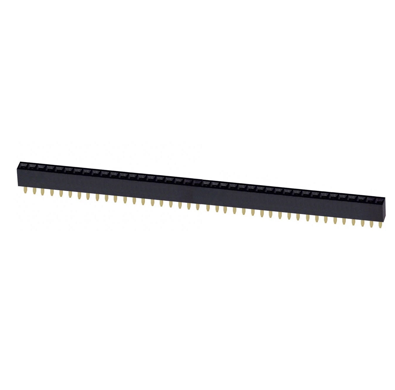 40 Pin Female Single Row 2.54mm Header - (AD1619)