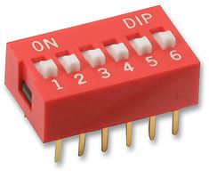 6-Bit Slide Type DIP Switch - (AD14761)