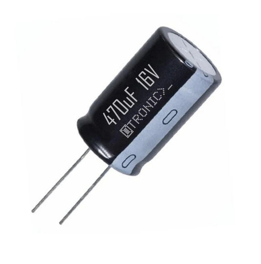 470uF @ 16V Capacitor Electrolitico - (AD9774)