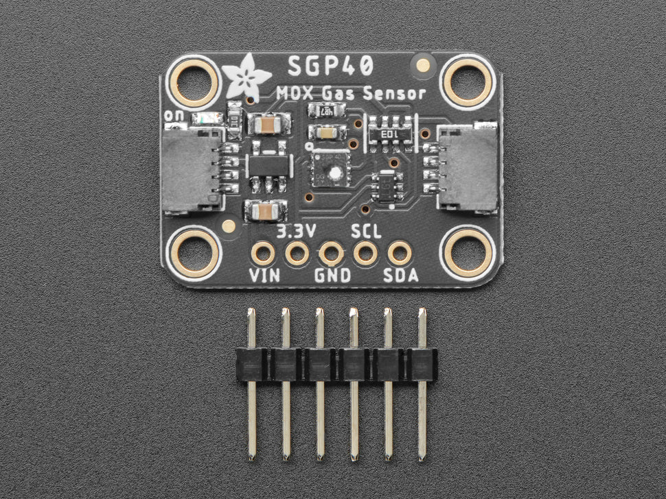 Adafruit SGP40 Air Quality Sensor Breakout - VOC Index - STEMMA QT / Qwiic [PID:3709] - (AD46492)