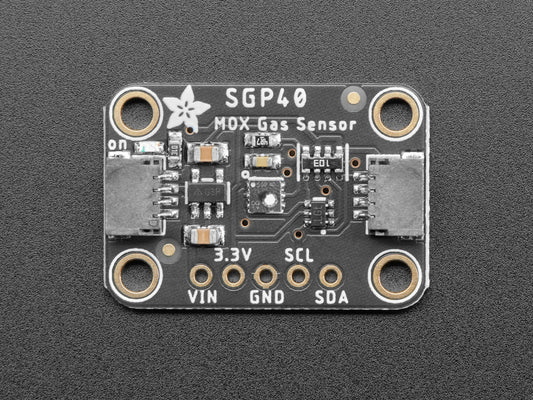 Adafruit SGP40 Air Quality Sensor Breakout - VOC Index - STEMMA QT / Qwiic [PID:3709] - (AD46492)