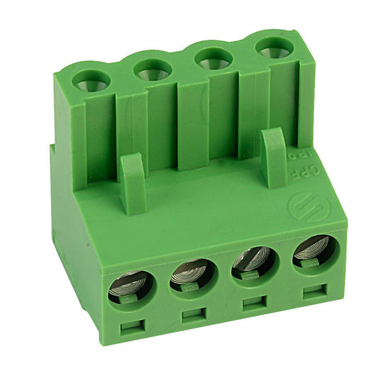 4 Pin Female Plug-in Type Vertical Terminal Block 5mm - (AD27736)