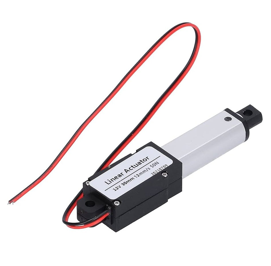 12V Micro Linear Actuator 30mm (50N) - (AD90874)