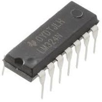 LM324 Op-Amp Cuadruple - (AD3345)