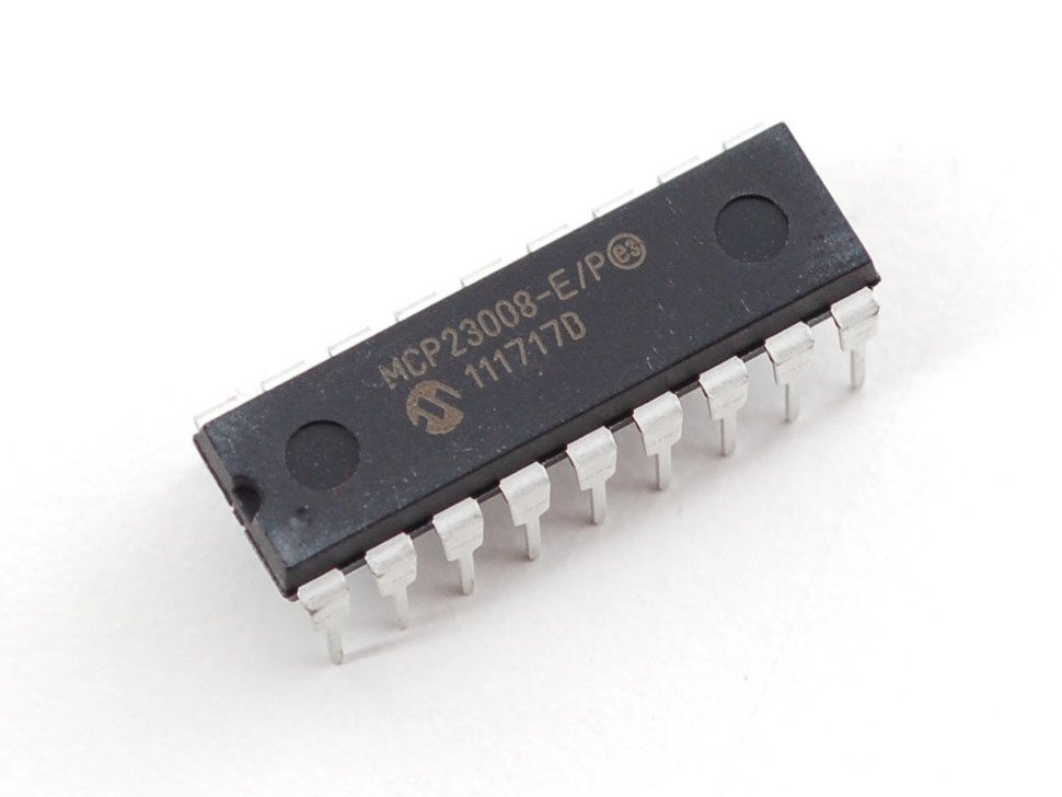 MCP23008 - i2c 8-bit Input/Output Port Expander - (AD34108)
