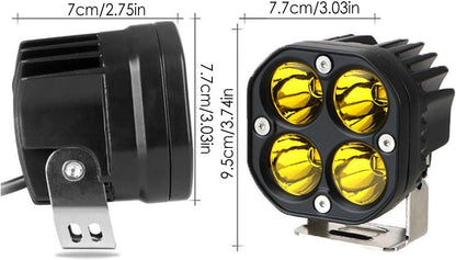 20W Cubic LED Light Bar with Amber Fog Light - (AD85401)