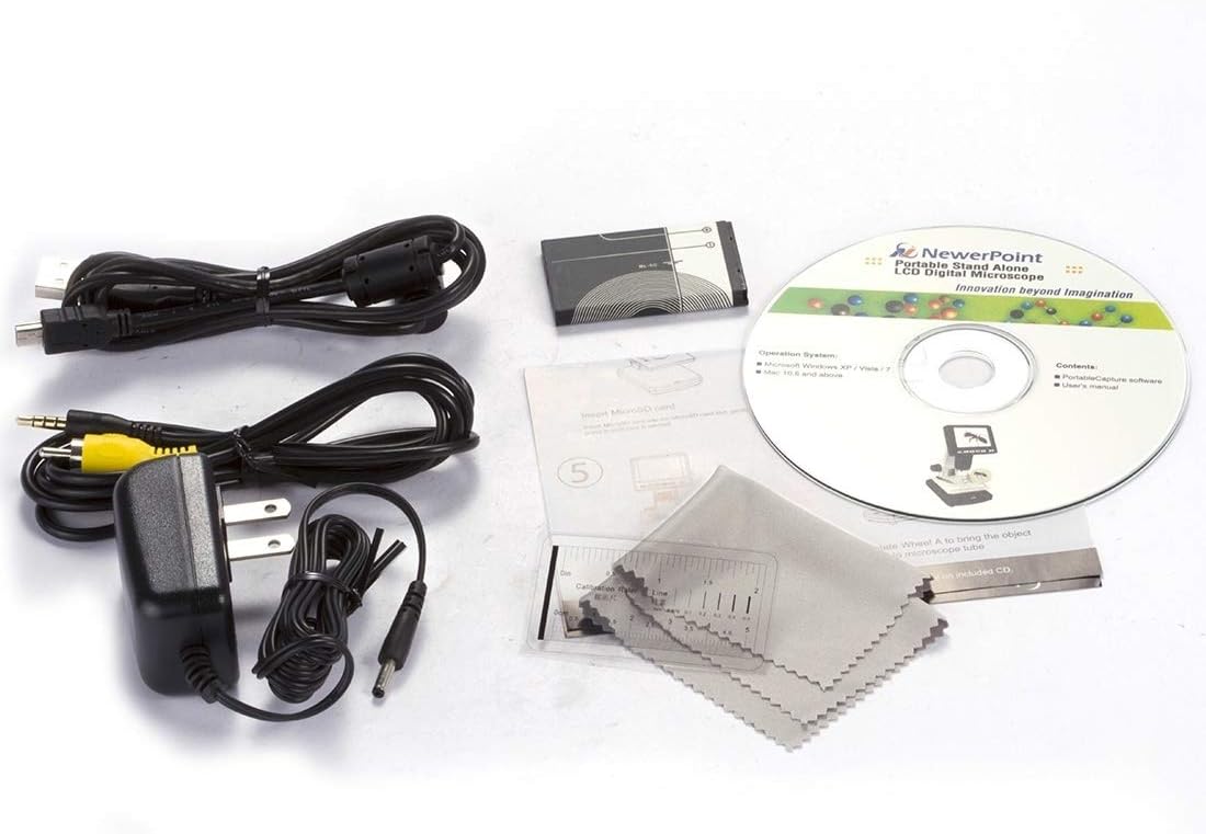 UM038 Multifunctional Desktop Digital Microscope With LCD - (AD30559)