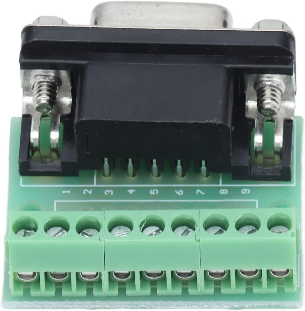DB9 RS232 Serial to Terminal Male Adapter Connector - (AD35698)