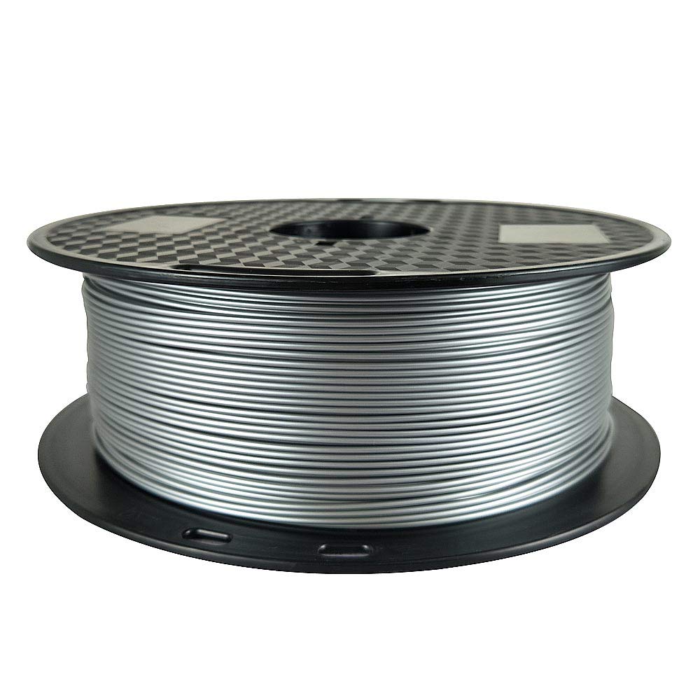 1.75mm PETG Silver 3D Printer Filament 1KG - (AD65991)