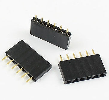 20 Pin Female Single Row 2.54mm Header - (AD7918)