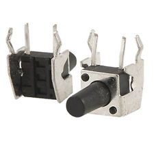 6x6x9mm Right Angle 2-Pin Momentary Push Button - (AD24402)