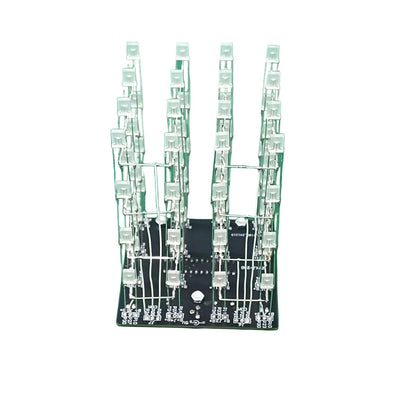 DIY 4x4x4 LED Cube LED Electronic Learning Kit - (AD78967)