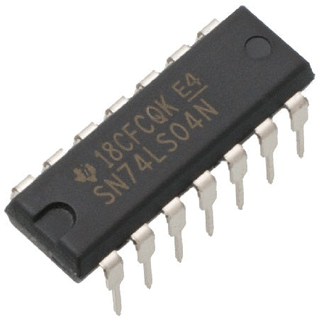 74LS04 Compuerta NOT - (AD385)