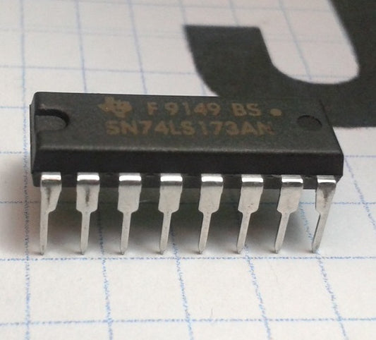 74LS173 Registro Tipo D - (AD7260)