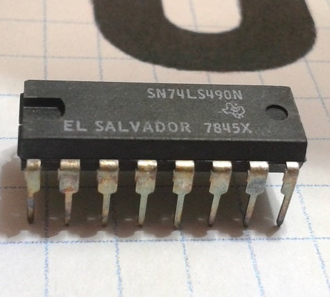 74LS490 Contador Decadas - (AD7301)