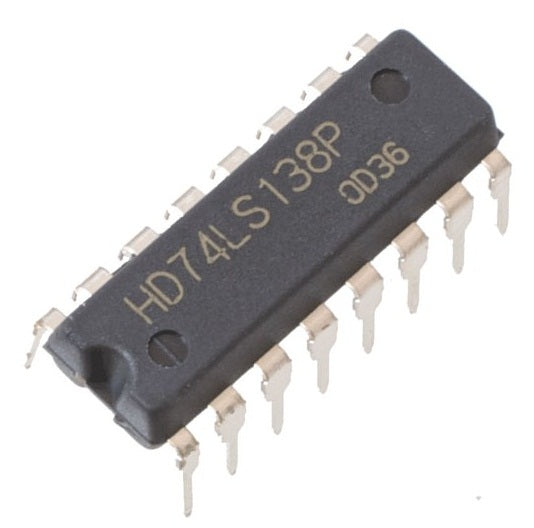 74LS138 Multiplexor Decodificador 3 - 8 Lineas - (AD15946)
