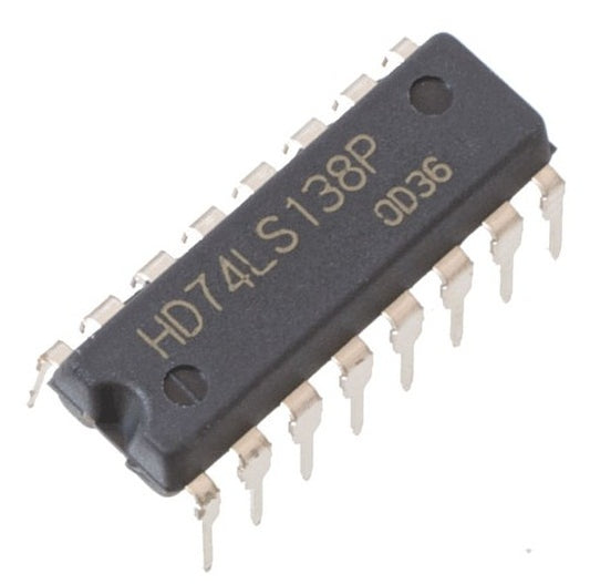 74LS138 Multiplexor Decodificador 3 - 8 Lineas - (AD15946)