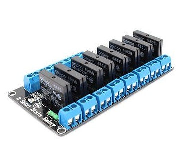 8-Channel 5V 2A Solid State Relay (SSR) - (AD22137)