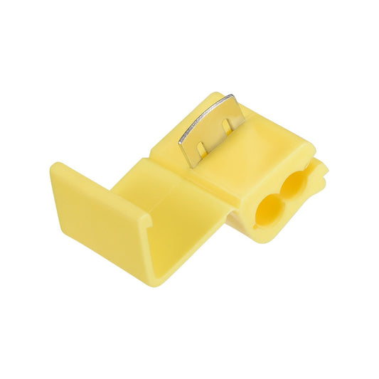 Fast Quick Splice Lock Connector Crimp Yellow AWG 12-10 [10 PCS] - (AD50504)