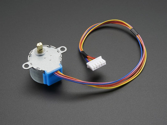 Small Reduction Stepper Motor - 5VDC 32-Step 1/16 Gearing - (AD22561)