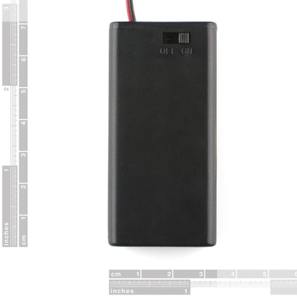 Battery Holder 2xAA with Cover and Switch - JST Connector [PRT-09925] - (AD15768)