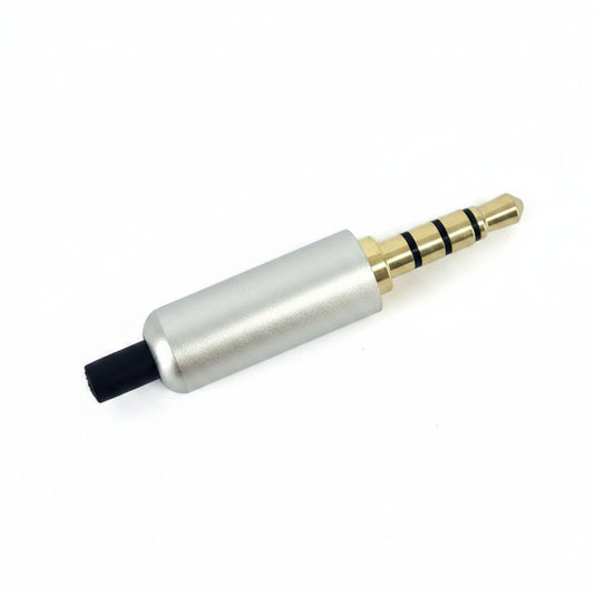 3.5mm 4-Poles Aluminum Audio Plug - (AD50887)