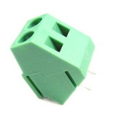 EK500A-2 Terminal Block 2 Poles 5mm 45° - (AD1983)